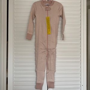 NWT Hanna Andersson organic cotton footless sleeper, 3T